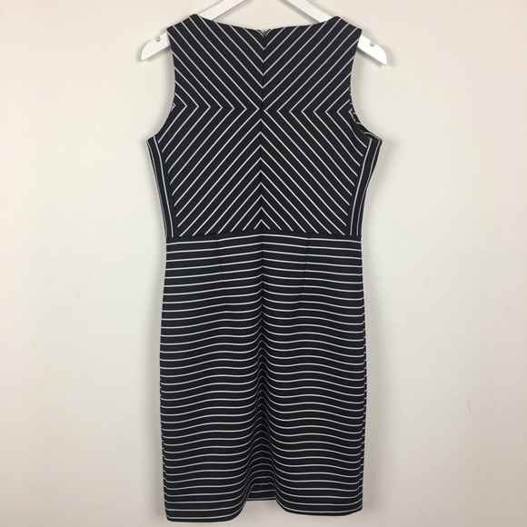 Michael Kors Stripe Dress Size 10 - Picture 3 of 3